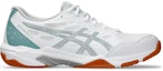 Order ASICS Gel Rocket 11 'Putih Teal Tint' 1073A065-102