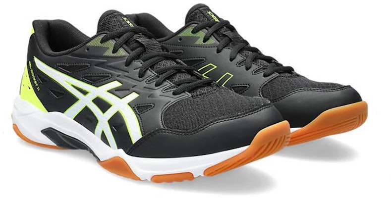 ASICS Gel Rocket 11 Wide 'Black Fluo Yellow' 1071A094-001 Lookbook ASICS Gel Rocket 11 Wide 'Black Fluo Yellow' 1071A094-001