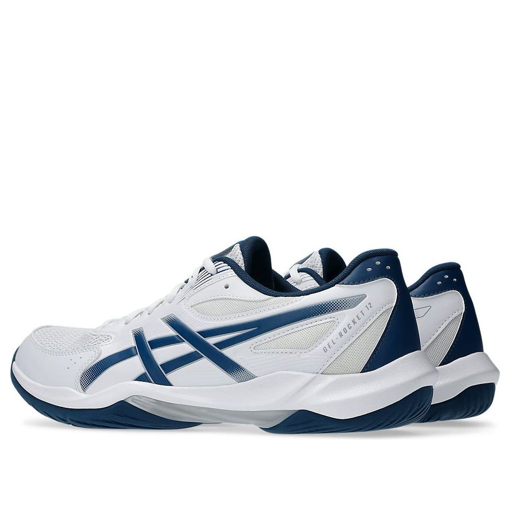 Shop ASICS Gel Rocket 12 'White Mako Blue' 1071A116-100