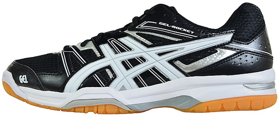 Asics Gel-Rocket 7 低筒 跑步鞋 男款 黑白 Buy Asics Gel-Rocket 7 低筒 跑步鞋 男款 黑白