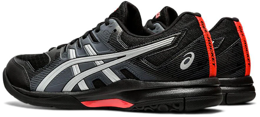 ASICS Gel Rocket 9 ''Noir Rouge Sunrise'' 1071A030-010 Shop ASICS Gel Rocket 9 ''Noir Rouge Sunrise'' 1071A030-010