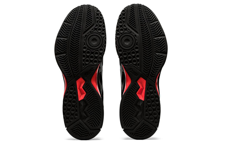 Details for ASICS Gel Rocket 9 ''Noir Rouge Sunrise'' 1071A030-010
