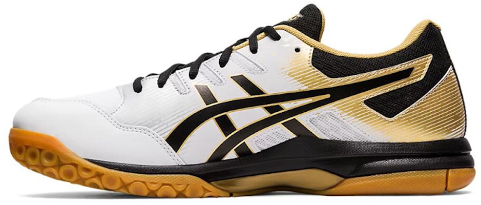 아식스 젤-로켓 9 블랙/골드 '화이트' (Asics Gel-Rocket 9 Black/Gold 'White') 1073A014-100 Buy 아식스 젤-로켓 9 블랙/골드 '화이트' (Asics Gel-Rocket 9 Black/Gold 'White') 1073A014-100