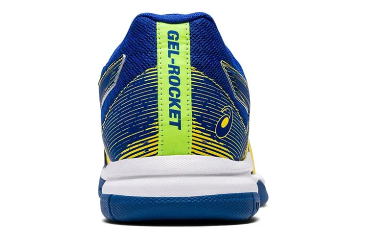 Purchase 亞瑟士 (ASICS) Gel Rocket 9 '藍色炫目黃' 1071A030-401