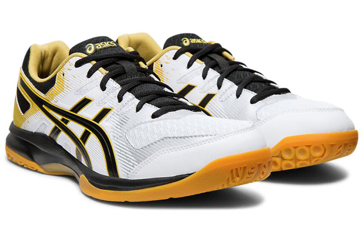 Lookbook Asics Gel-Rocket 9 低筒 跑步鞋 男款 白黑黃