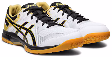 Lookbook Asics Gel-Rocket 9 低筒 跑步鞋 男款 白黑黃