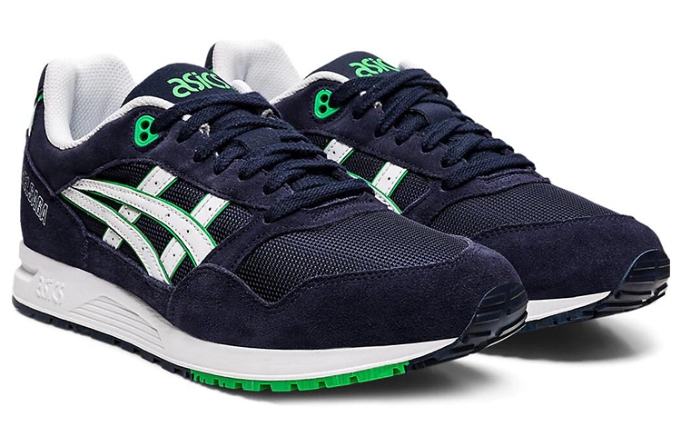 Lookbook アシックス GEL-SAGA ブルー/ホワイト 1191A268-400
