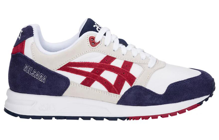 Order ASICS Gel Saga 'Navy Burgundy' Sepatu Sneakers 1193A095-102