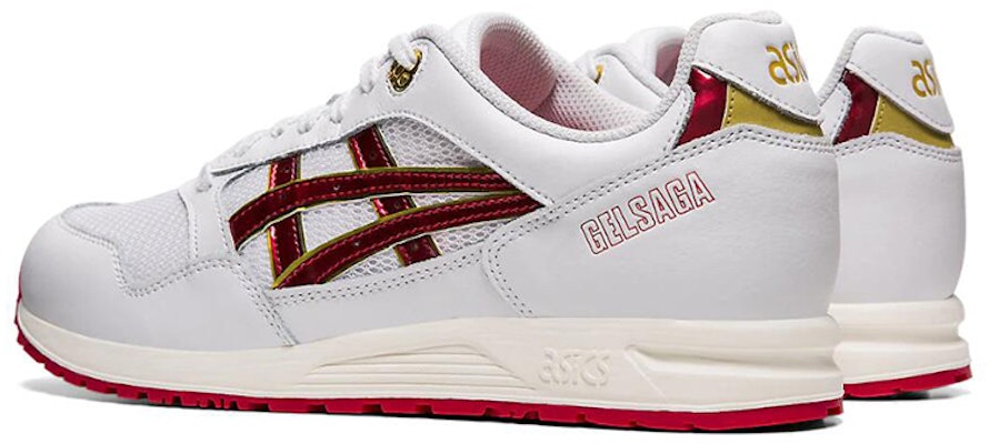 아식스 젤 사가 '화이트 스피드 레드' (ASICS 젤 사가 '화이트 스피드 레드') 1191A231-100 Shop 아식스 젤 사가 '화이트 스피드 레드' (ASICS 젤 사가 '화이트 스피드 레드') 1191A231-100