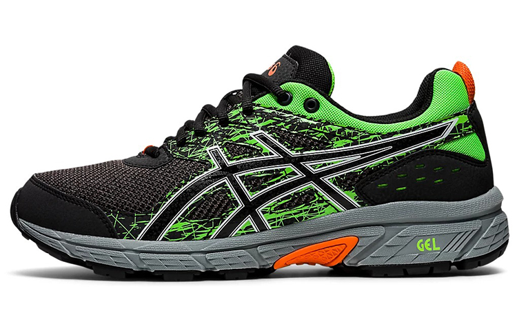 Buy Asics Gel-Sangaku 2 耐磨透氣 低筒跑步鞋 黑綠