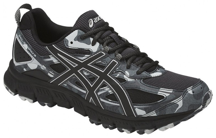 Lookbook ASICS Gel Scram 3 'Negro Gris Glaciar' T6K2N-9090