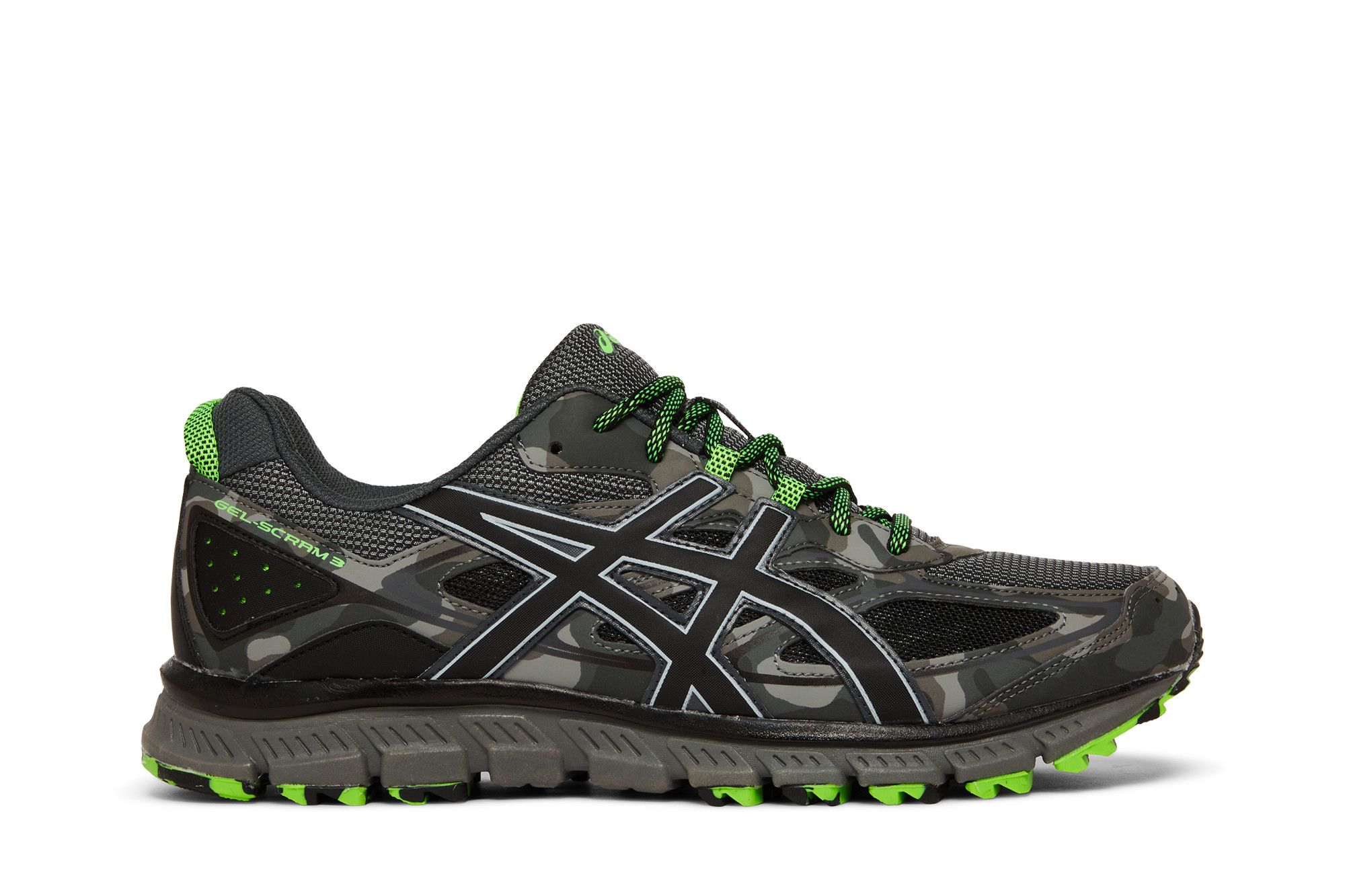 ASICS Gel Scram 3 'Carbon Green Gecko Camo' T6K2N-9790