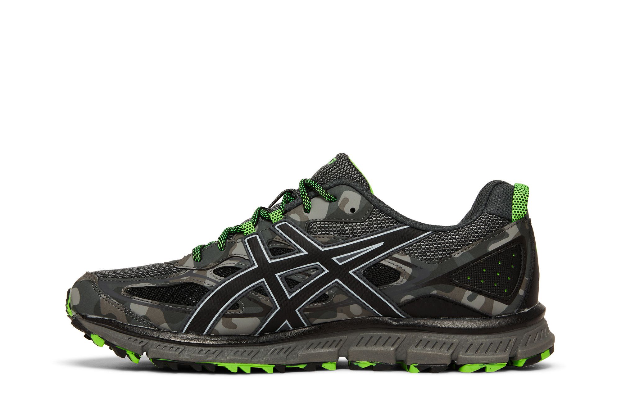 Lookbook ASICS Gel Scram 3 ''Carbon Grün Gecko Camo'' T6K2N-9790