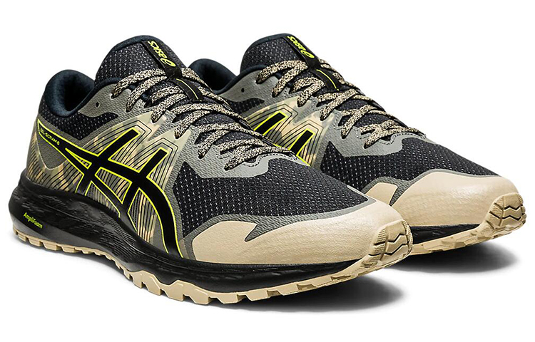 Lookbook ASICS Gel Scram ''Schwarz Neon Lime Camo'' 1011A850-002
