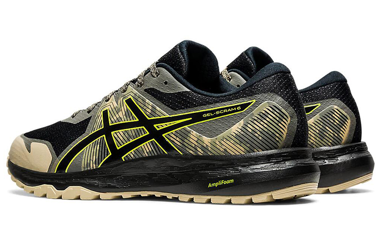 Shop 아식스 젤 스크램 '블랙 네온 라임 카모' 1011A850-002