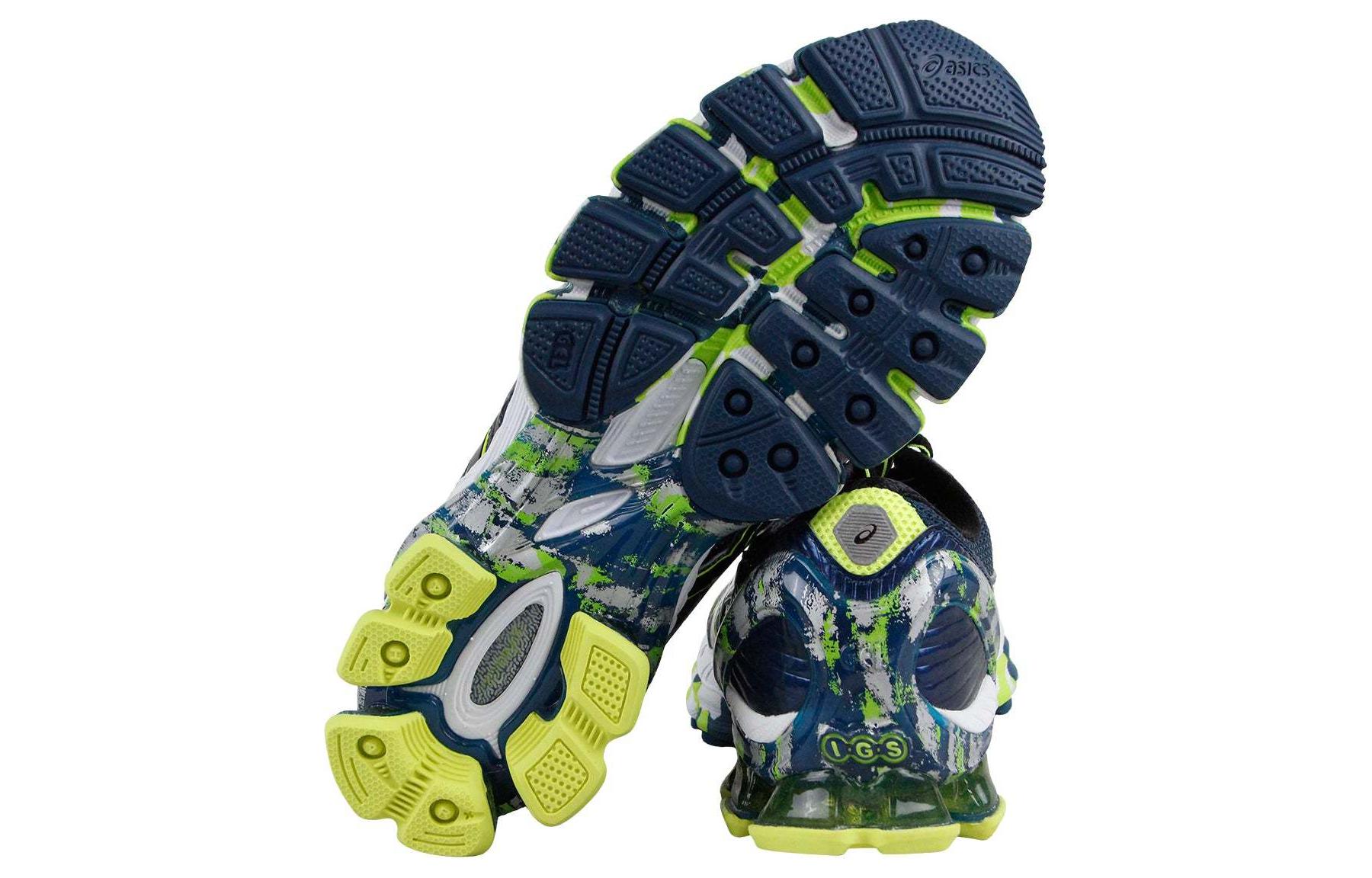 Shop ASICS Gel Sendai 3 'Biru Tinta Kuning Pantas' T643N-5190