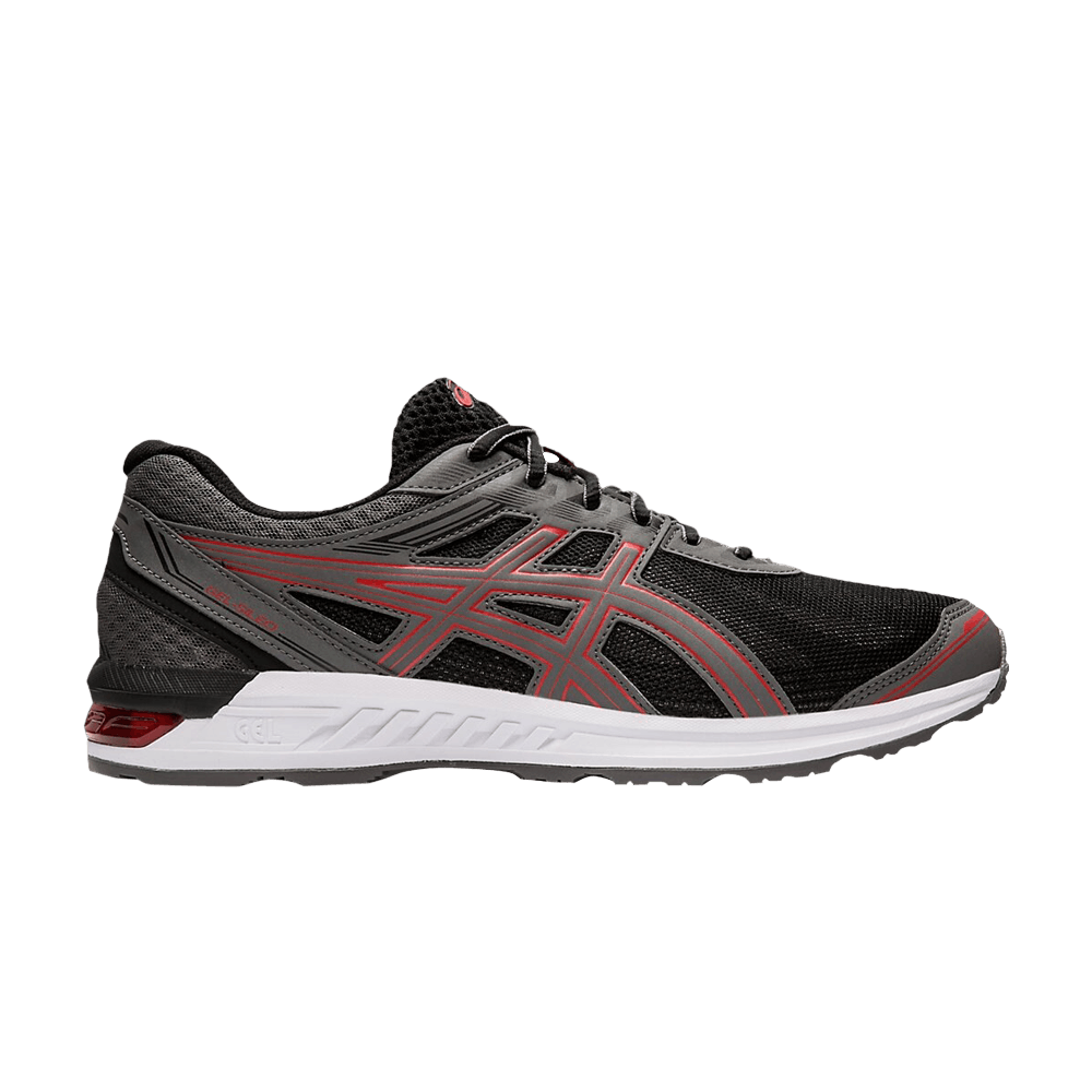 Buy 亞瑟士 Gel Sileo『黑閃珊瑚紅』1011A194