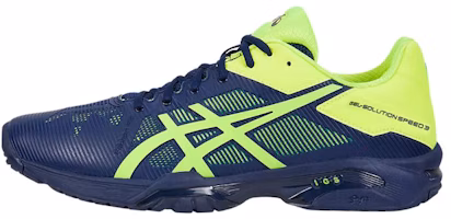 ASICS Gel-Solution Speed 3 'Blue Fluorescent Yellow' E600N-4907 ASICS Gel-Solution Speed 3 'Blue Fluorescent Yellow' E600N-4907