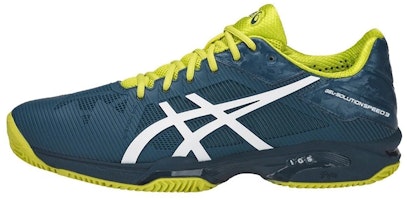 ASICS Gel-Solution Speed 3 'Blue Yellow White' E601N-4501 ASICS Gel-Solution Speed 3 'Blue Yellow White' E601N-4501