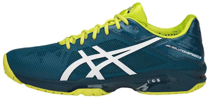 ASICS Gel Solution Speed 3 'Dark Green and White' E600N-4501 ASICS Gel Solution Speed 3 'Dark Green and White' E600N-4501