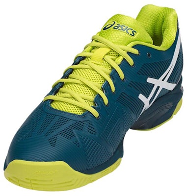 ASICS Gel Solution Speed 3 'Hijau Gelap dan Putih' E600N-4501 Shop ASICS Gel Solution Speed 3 'Hijau Gelap dan Putih' E600N-4501