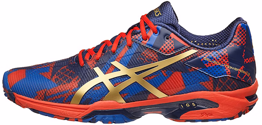 ASICS Gel-Solution Speed 3 'Merah Biru' E600Q-4694 Buy ASICS Gel-Solution Speed 3 'Merah Biru' E600Q-4694