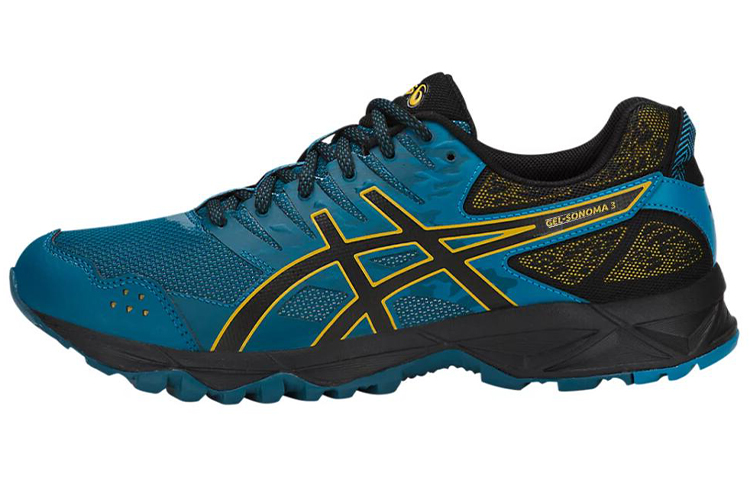 ASICS Gel-Sonama 3 Shoes Blue/Black/Yellow T724N-4590