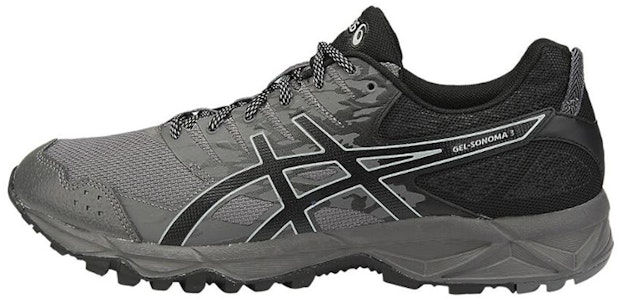 亞瑟士 Gel-Sonoma 3 透氣耐磨 低幫 跑步鞋 男款 灰黑 4E寬 Buy 亞瑟士 Gel-Sonoma 3 透氣耐磨 低幫 跑步鞋 男款 灰黑 4E寬