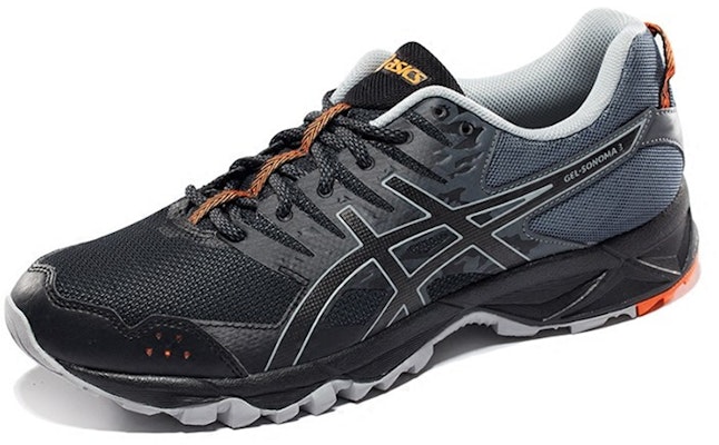 Asics Gel-Sonoma 3 舒適 耐磨 低筒 跑步鞋 男款 黑灰色 Order Asics Gel-Sonoma 3 舒適 耐磨 低筒 跑步鞋 男款 黑灰色