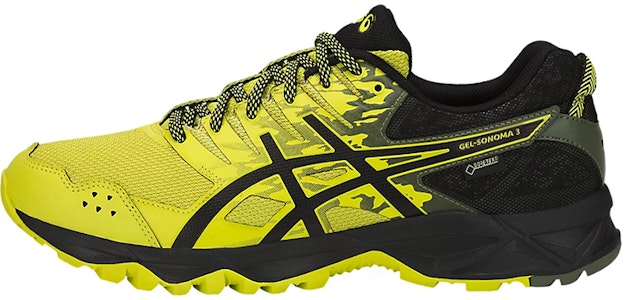 Asics Gel-Sonoma 3 G-Tx 低筒 跑步鞋 男款 黄黑色 Buy Asics Gel-Sonoma 3 G-Tx 低筒 跑步鞋 男款 黄黑色