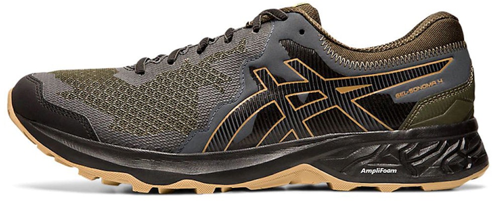 ASICS Gel Sonoma 4 4E Wide 'Olive Canvas Black' 1011A178-300 Buy ASICS Gel Sonoma 4 4E Wide 'Olive Canvas Black' 1011A178-300