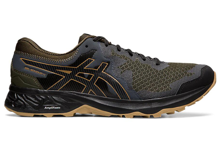 Order ASICS Gel Sonoma 4 'Hijau Kanvas Hitam' 1011A177-300