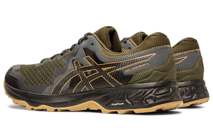 Shop ASICS Gel Sonoma 4 'Hijau Kanvas Hitam' 1011A177-300
