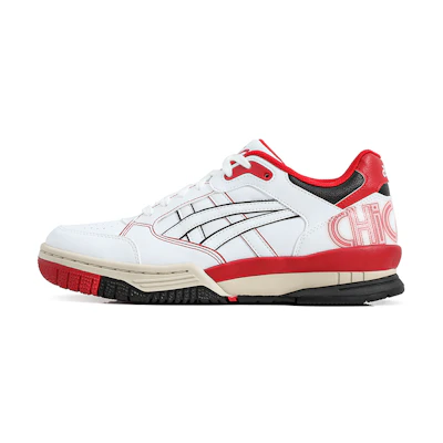 ASICS GEL-SPOTLYTE LOW Retro Basketball Shoes White Red Unisex Chicago LTD 'White Red'