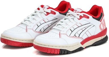 Sepatu Basket Retro ASICS GEL-SPOTLYTE LOW Putih Merah Unisex Edisi Terbatas 1203A233-100 Lookbook Sepatu Basket Retro ASICS GEL-SPOTLYTE LOW Putih Merah Unisex Edisi Terbatas 1203A233-100