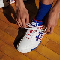 アシックス GEL-SPOTLYTE LOW OG 白/青 1203A232-100 3