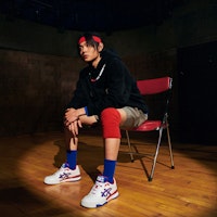 アシックス GEL-SPOTLYTE LOW OG 白/青 1203A232-100 4