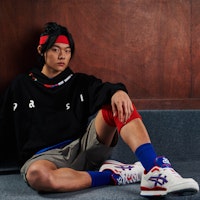 アシックス GEL-SPOTLYTE LOW OG 白/青 1203A232-100 Cheap アシックス GEL-SPOTLYTE LOW OG 白/青 1203A232-100