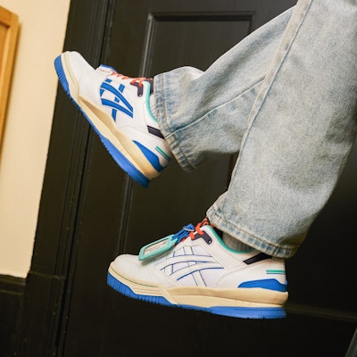 ASICS Gel-Spotlyte Low V2 'Biru Putih' 1203A258-100 1