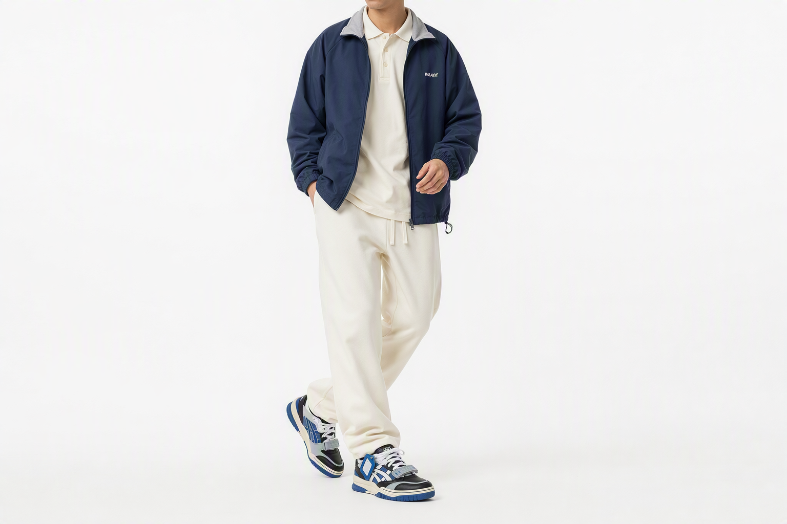 Order アシックス ゲルスポットライトV2 ロー "ブラックブルー" 1203A258-102