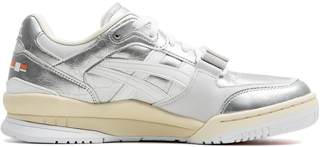 Asics Gel-Spotlyte 低筒v2 潮流 復古籃球鞋 男女皆宜 橙銀 Order Asics Gel-Spotlyte 低筒v2 潮流 復古籃球鞋 男女皆宜 橙銀