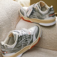 Asics Gel-Spotlyte 低筒v2 潮流 復古籃球鞋 男女皆宜 橙銀 Sizing Asics Gel-Spotlyte 低筒v2 潮流 復古籃球鞋 男女皆宜 橙銀