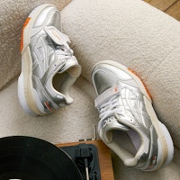 Asics Gel-Spotlyte 低筒v2 潮流 復古籃球鞋 男女皆宜 橙銀 Cheap Asics Gel-Spotlyte 低筒v2 潮流 復古籃球鞋 男女皆宜 橙銀