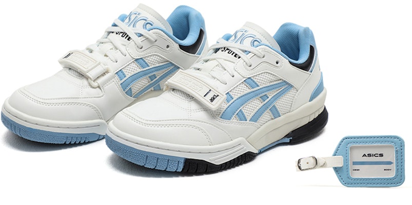 ASICS Gel-Spotlyte Low V2 'Putih Biru' 1203A258-103 Lookbook ASICS Gel-Spotlyte Low V2 'Putih Biru' 1203A258-103
