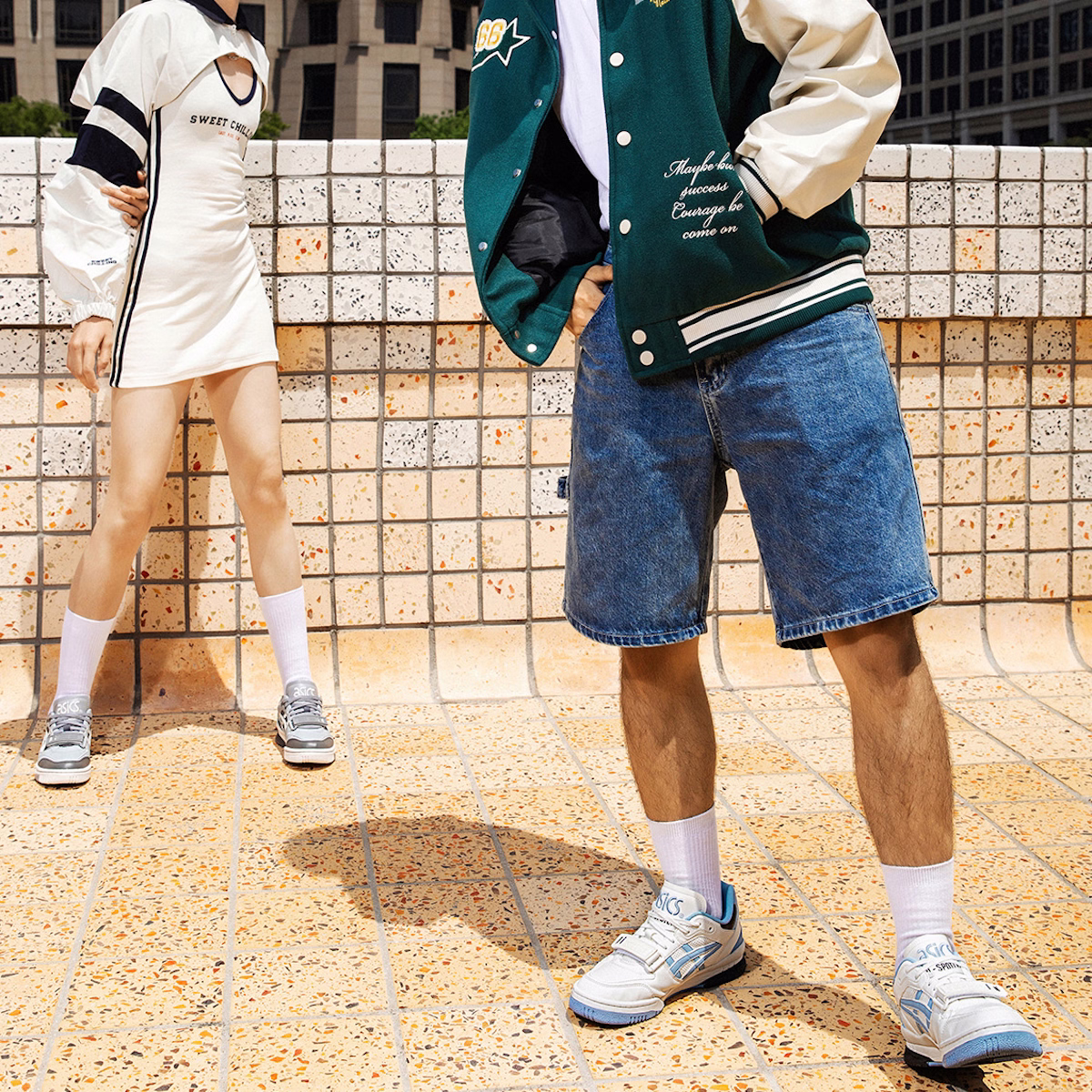 ASICS Gel-Spotlyte Low V2 'White Blue'