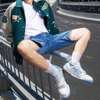 아식스 젤-스팟라이트 로우 V2 '화이트 블루' 1203A258-103 2