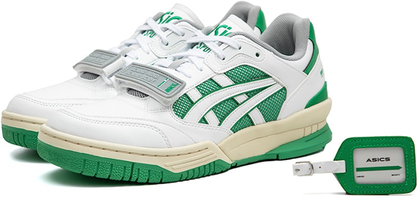 ASICS Gel Spotlyte V2 Low 'Putih Hijau' 1203A258-101 Lookbook ASICS Gel Spotlyte V2 Low 'Putih Hijau' 1203A258-101