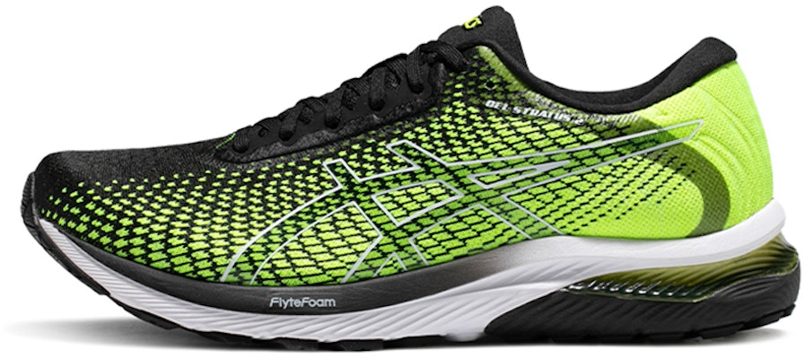 ASICS Gel Stratus 2 Knit 'Amarillo Seguridad Negro' 1011B386-750 Buy ASICS Gel Stratus 2 Knit 'Amarillo Seguridad Negro' 1011B386-750