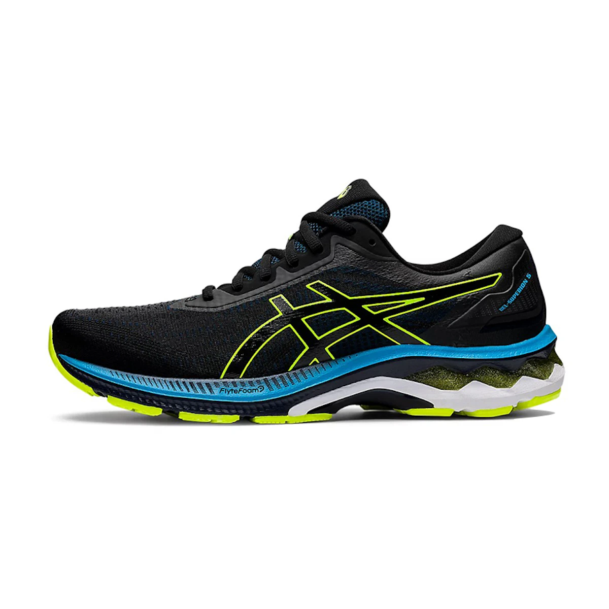 Beli ASICS Gel-Superion 'Black Yellow' 1011B382-400 Novelship