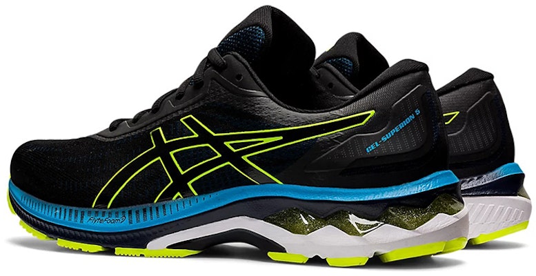 ASICS Gel-Superion 5 黑黄跑鞋 1011B382-400 Shop ASICS Gel-Superion 5 黑黄跑鞋 1011B382-400